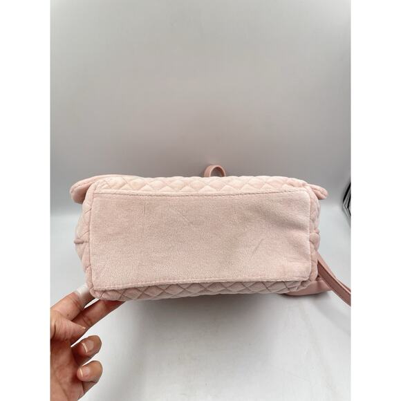 NWT Juicy Couture Pink Diamond Tied With A Bow Mini Tote Light Pink Handbag 🎀 - Picture 12 of 13